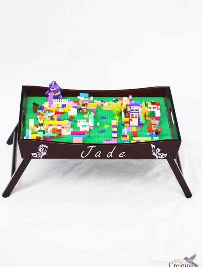 DIY Lego Tray play station Homemade Gift for LEGO lovers