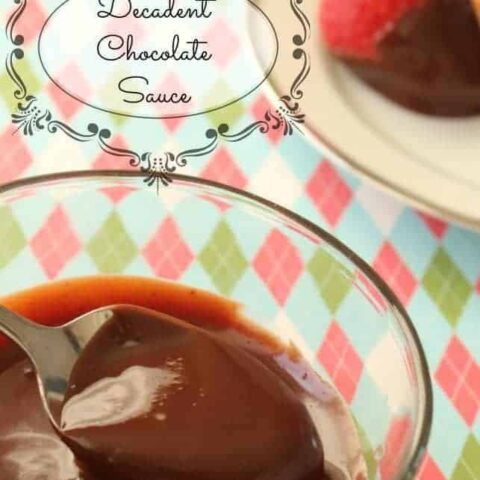 Decadent Chocolate Sauce
