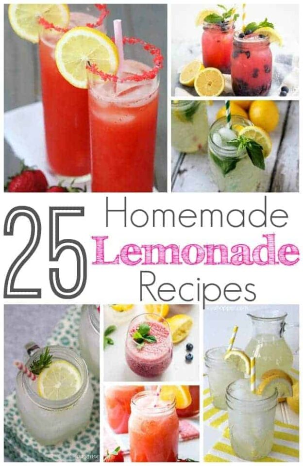 Lemonade Items 25 Delicious Lemonade Recipes