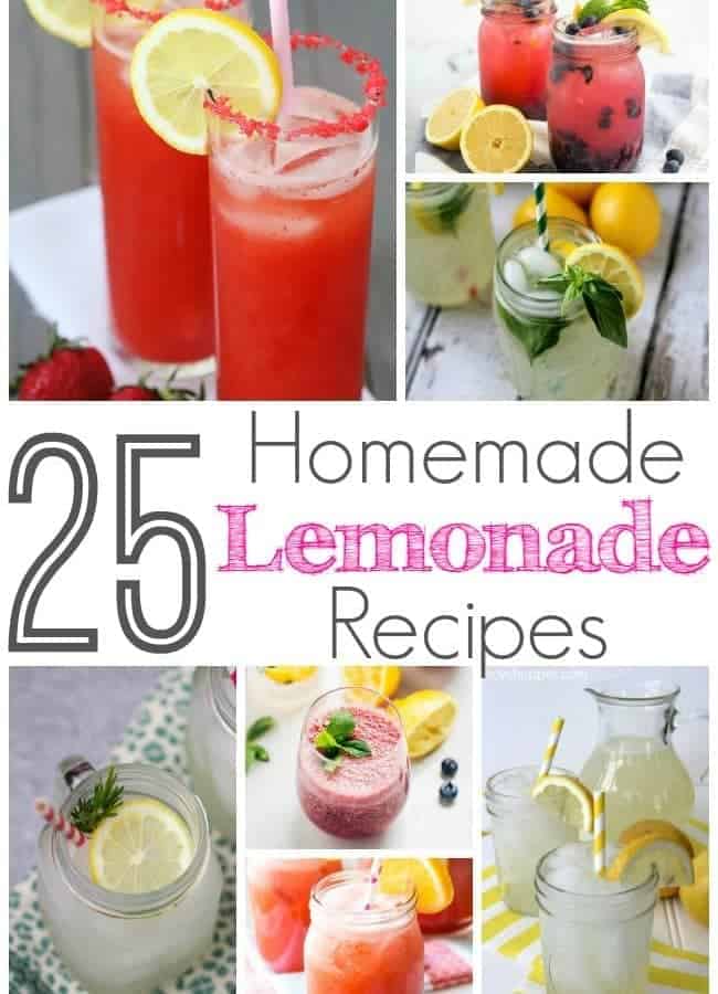 25 Delicious Lemonade Recipes