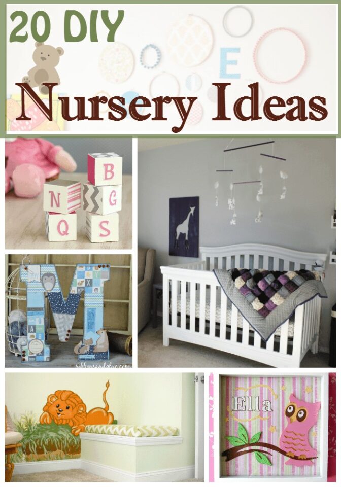 20 Beautiful DIY Nursery Ideas