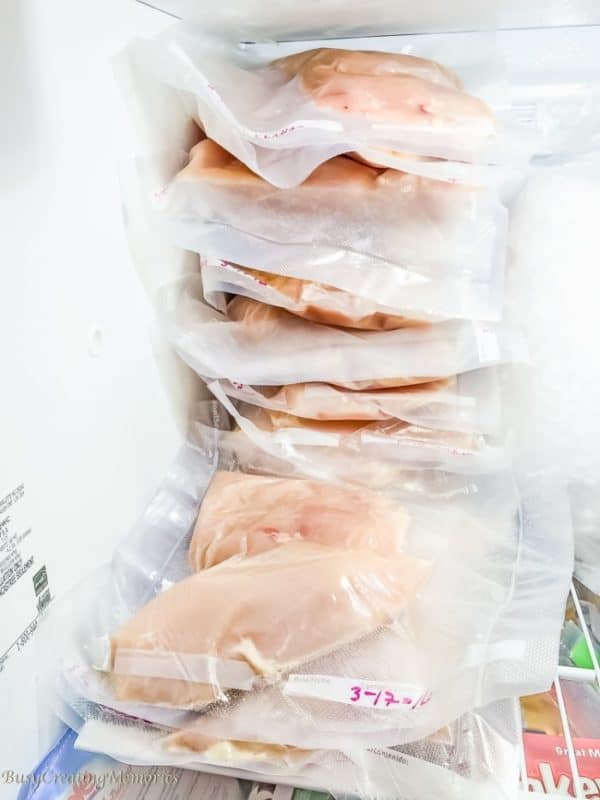 How to Freeze Chicken Breasts for easy Meal Prep