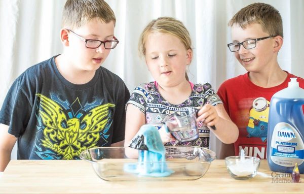 Easy Exploding Volcano Experiment for Kids Science Project