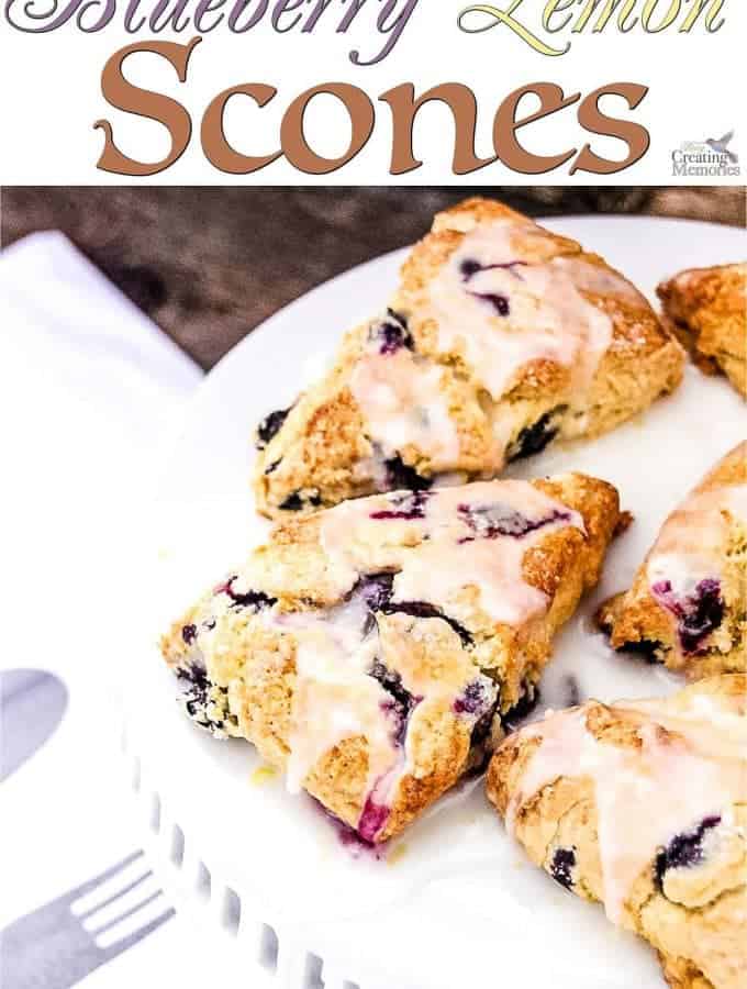 Blueberry Lemon Scone Recipe