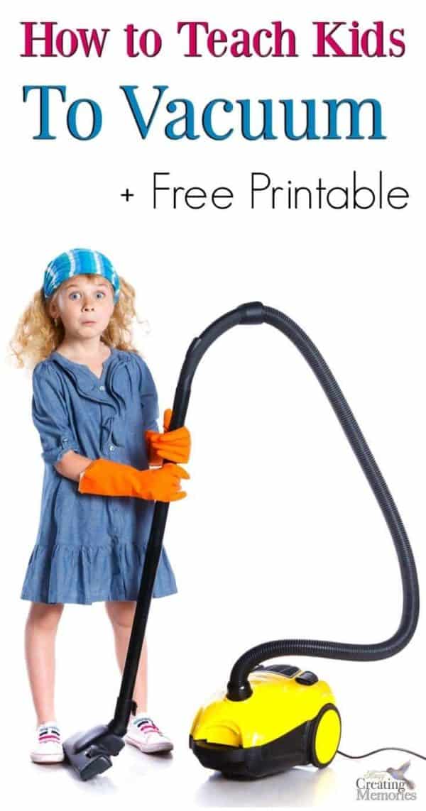 How to Teach kids How to Vacuum Carpet Part 3 of How to Teach Kids to