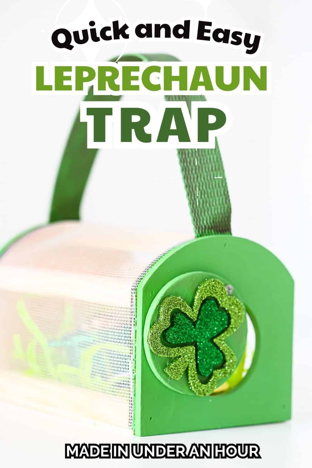 Simple DIY Leprechaun trap project for kids in under an hour!