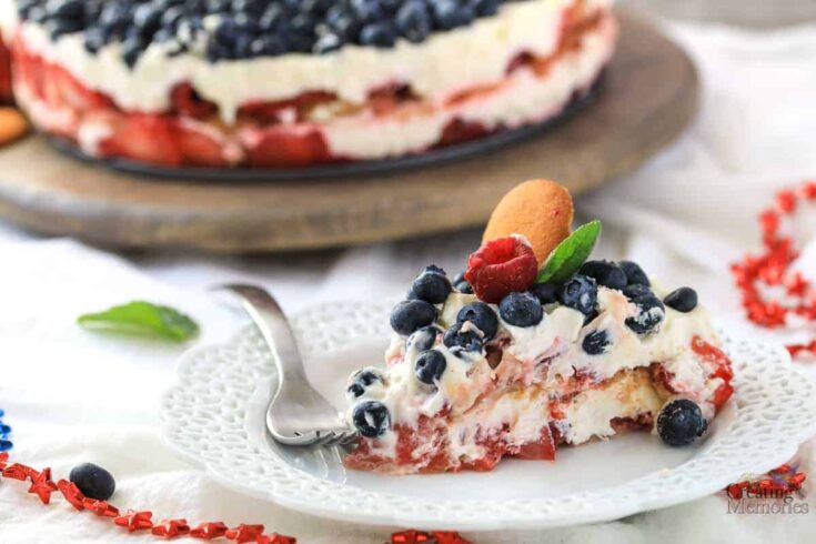 Easy No Bake Triple Berry Cheesecake Trifle Recipe