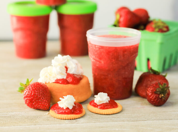 Best Ever, Low Sugar, No Cook Strawberry Freezer Jam Recipe