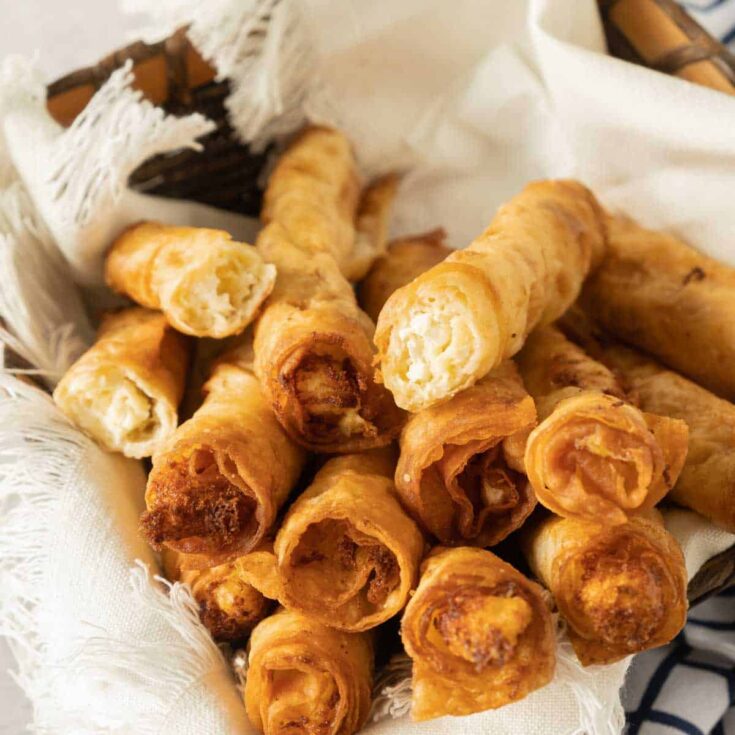 Image for Crispy Cheese Pastry Rolls (Sigara Boregi)