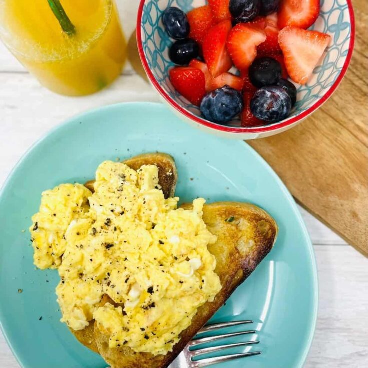 Image for High Protein Cottage Cheese Scrambled Eggs &ndash; Easy Recipe!