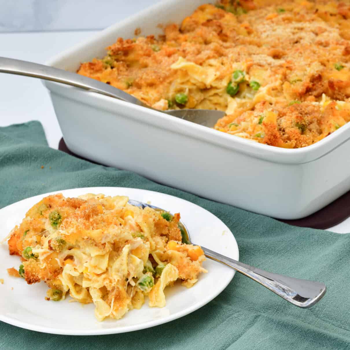 Best Easy Chicken Noodle Casserole with Egg Noodles Ever