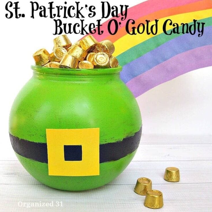 Image for St. Patrick's Day Bucket O' Gold Candy