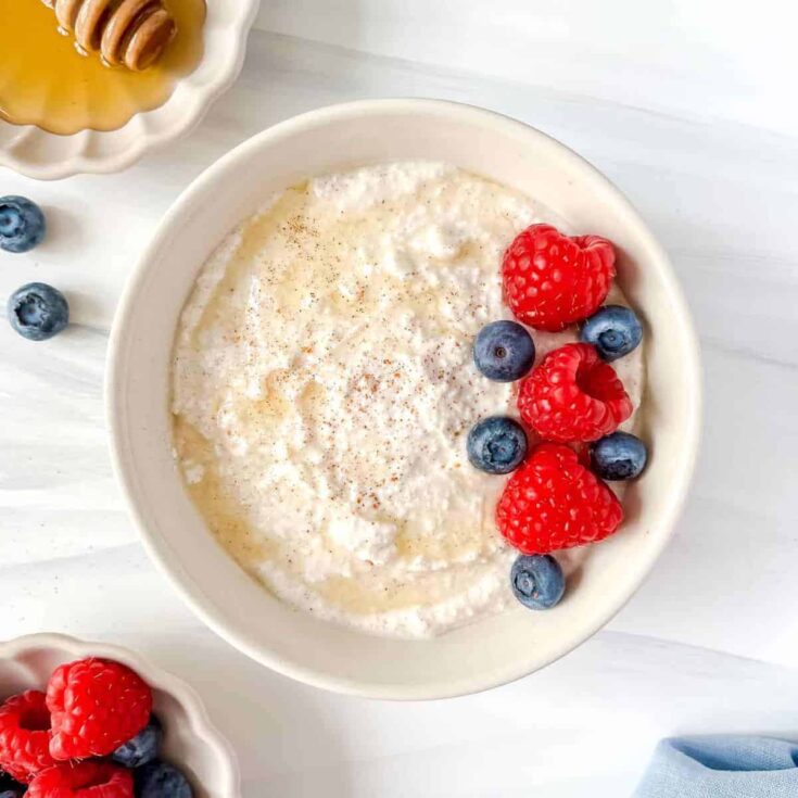 Image for Cottage Cheese and Honey Dip