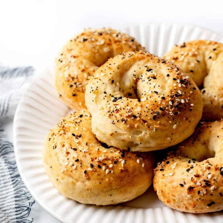 Image for High Protein Bagels with Cottage Cheese