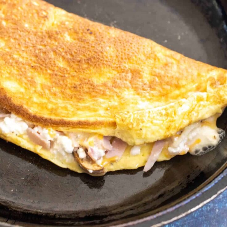 Image for Cottage Cheese Omelet Recipe: Easy, Healthy, Delicious