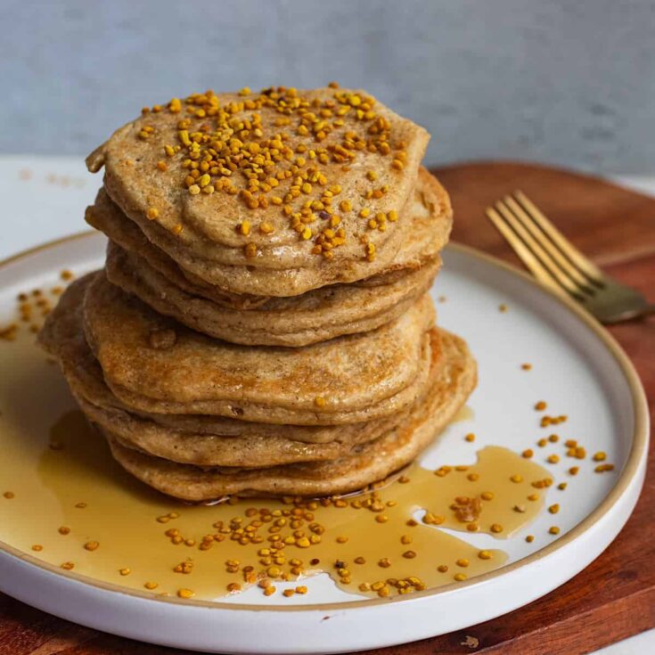Image for Blender Oatmeal Protein Pancakes with Cottage Cheese