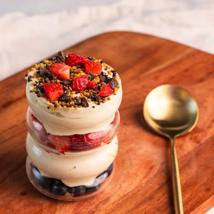 Image for Whipped Honey Cottage Cheese Parfait - Avocado Skillet