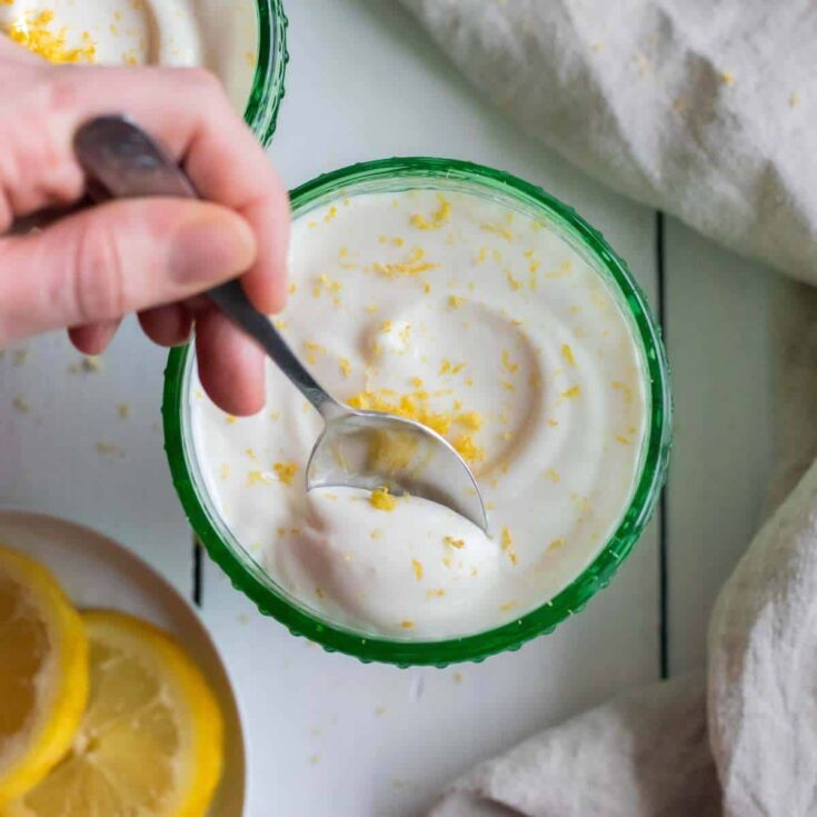 Image for Whipped Cottage Cheese Lemon Mousse