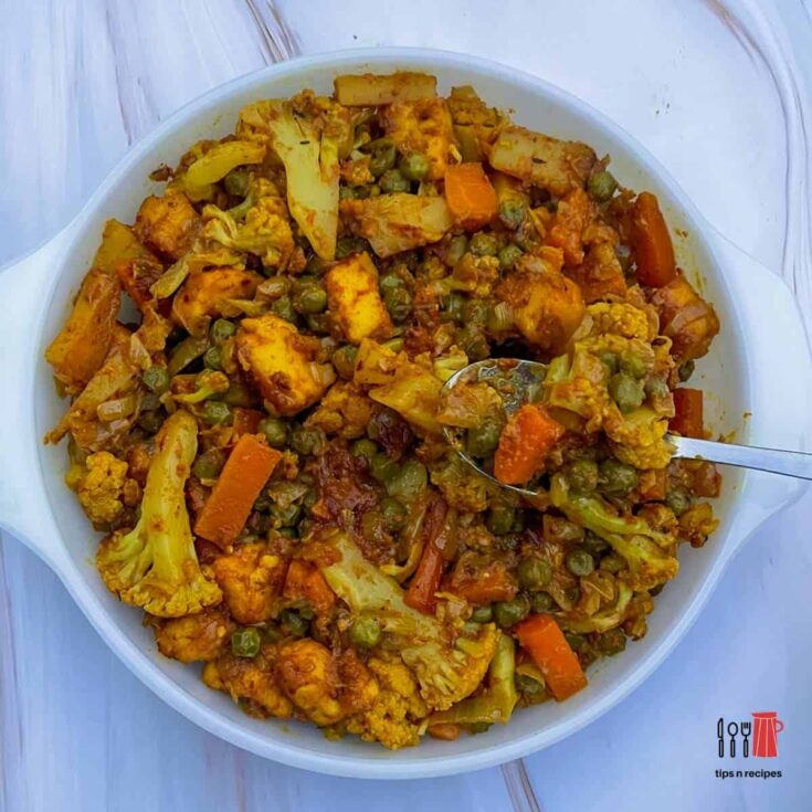 Image for Paneer with Vegetables|Mixed Paneer