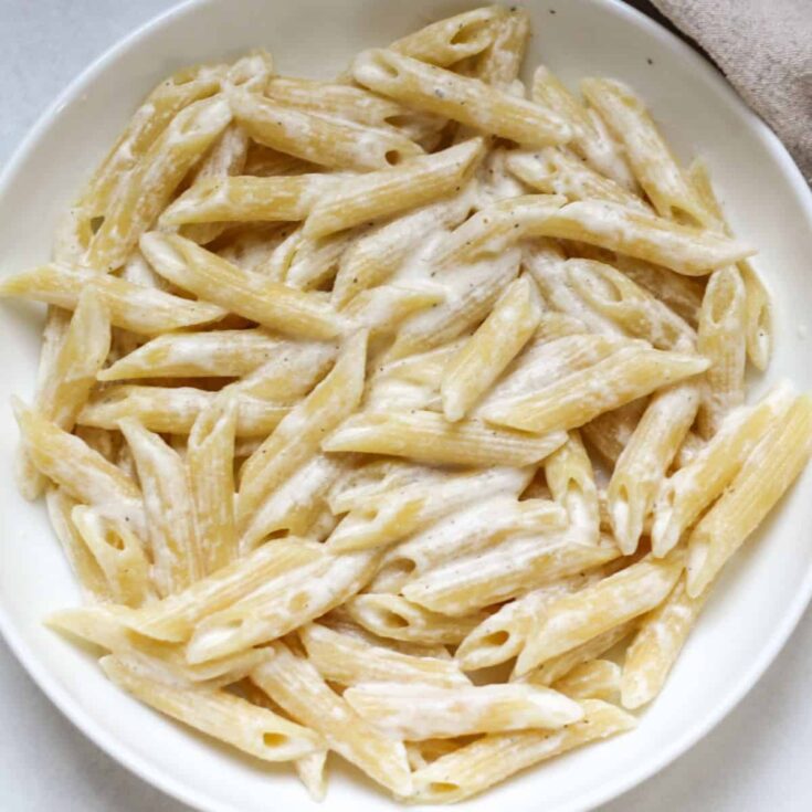 Image for Pasta With Cottage Cheese Sauce