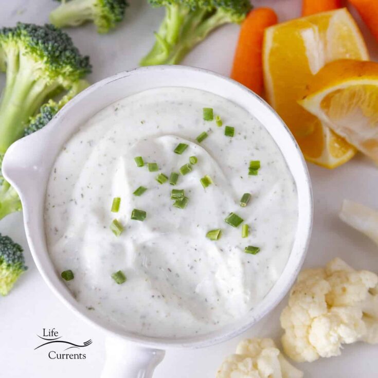 Image for Cottage Cheese Ranch Dressing