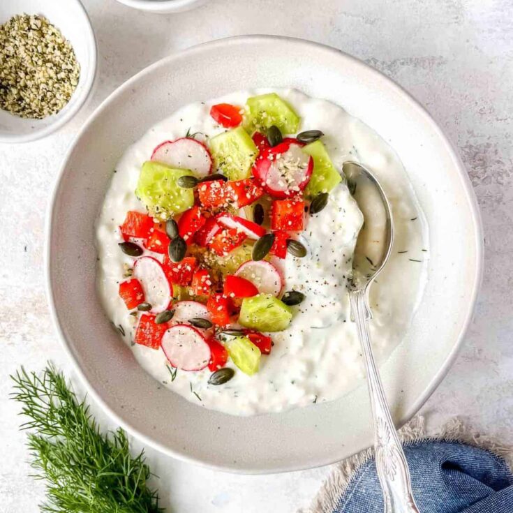 Image for Savory Cottage Cheese Bowl
