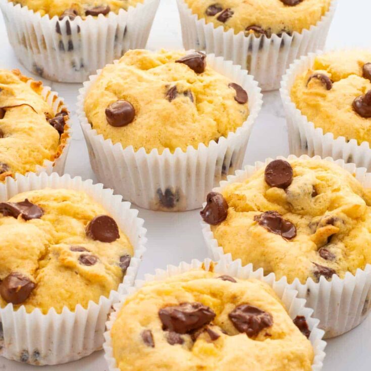 Image for 3-Ingredient Easy Banana Chocolate Chip Muffins