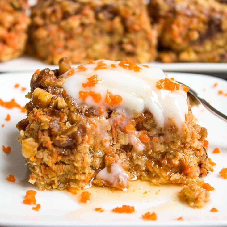 Image for Carrot Cake Oatmeal (baked)