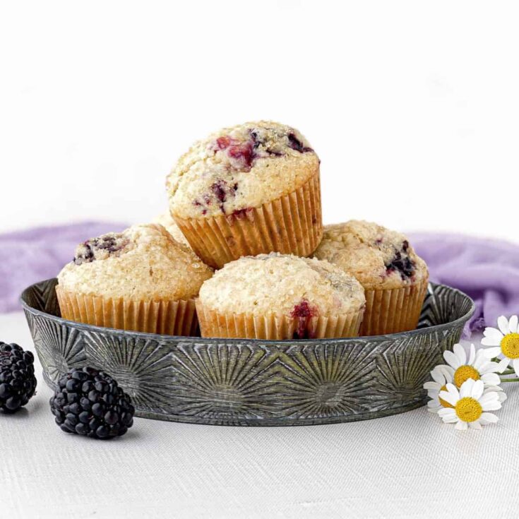 Image for Blackberry Buttermilk Muffins - Live to Sweet