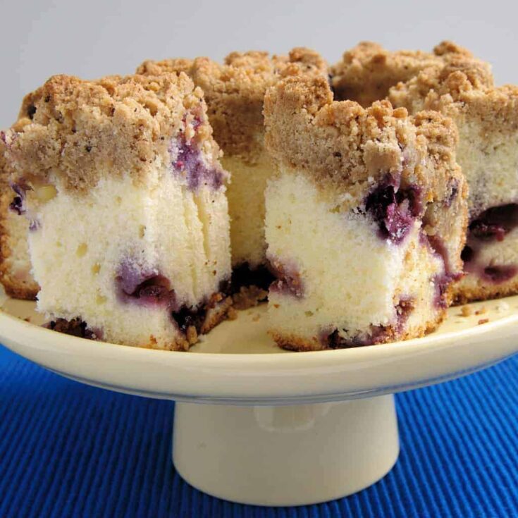 Image for Blueberry Crumb Cake - Blueberry Buttermilk Coffee Cake
