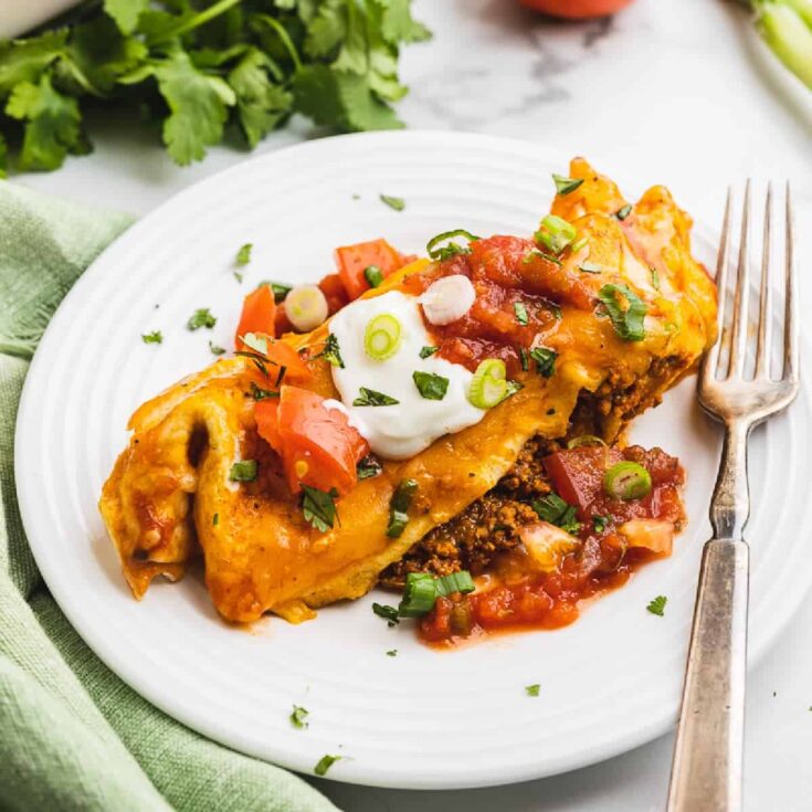 Image for Keto Breakfast Enchiladas