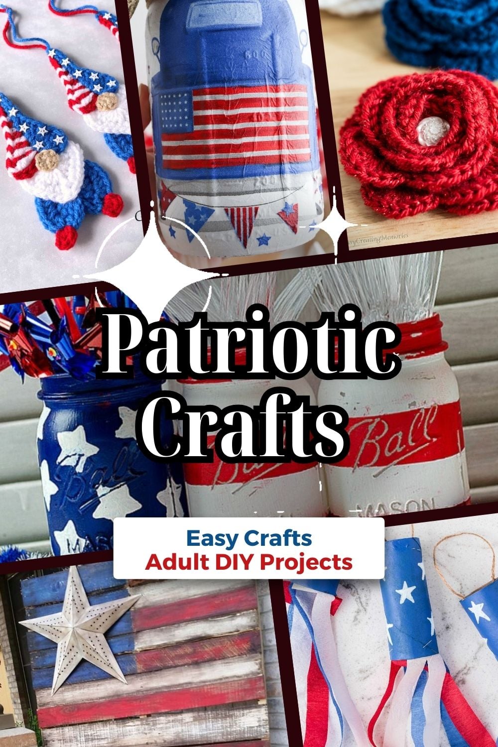 25 Easy 4th of July Crafts for Adults & Teens
