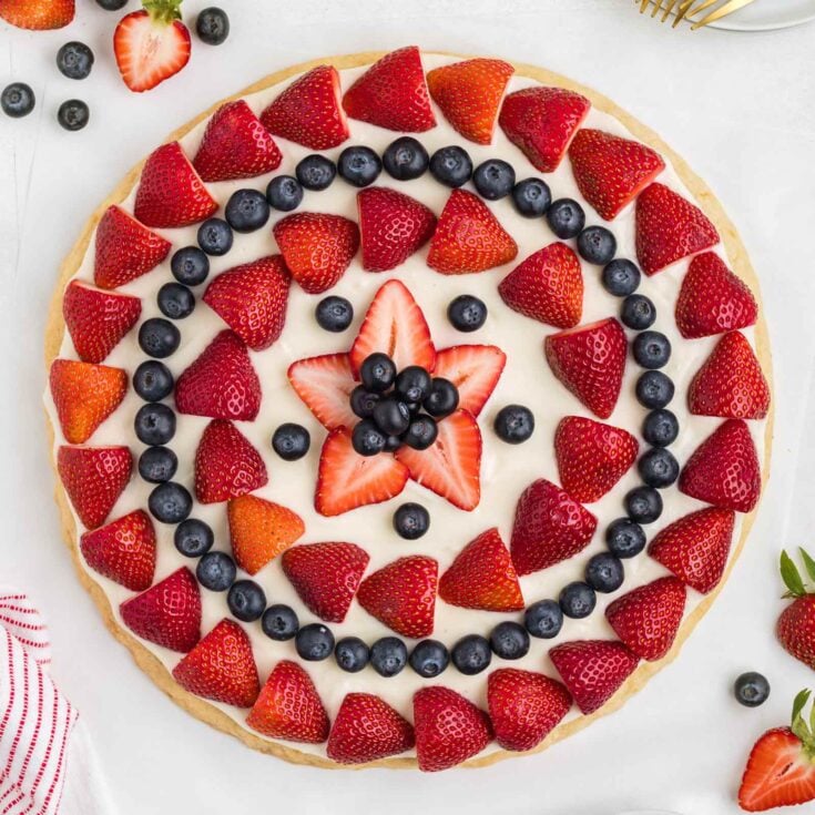 Image for 4th of July Fruit Pizza