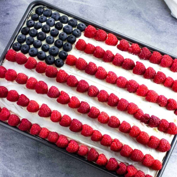 Image for Flag Ice Cream Cake