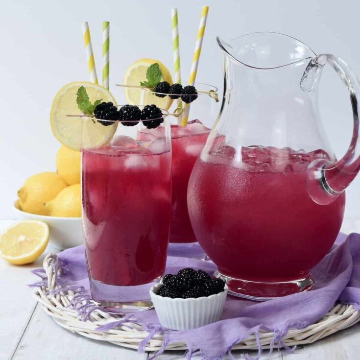 Image for Easy Blackberry Lemonade