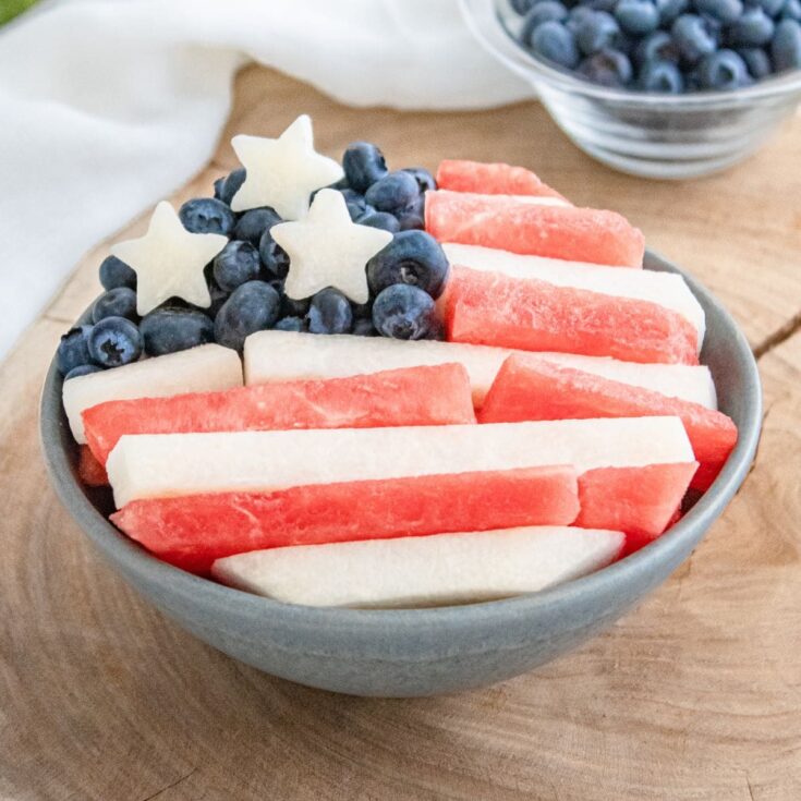 Image for Fourth of July Watermelon Blueberry Salad