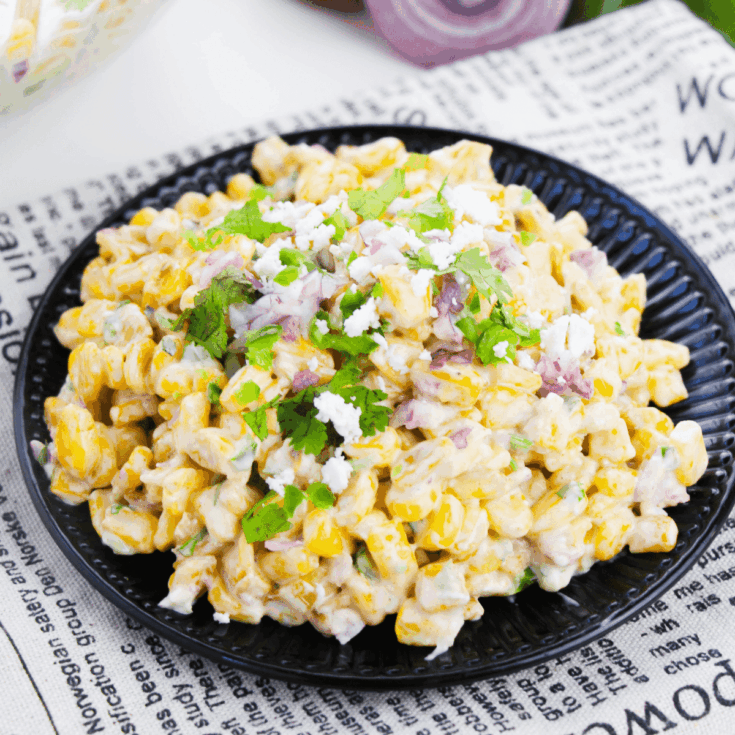 Image for Elote Corn Salad with Cotija Cheese