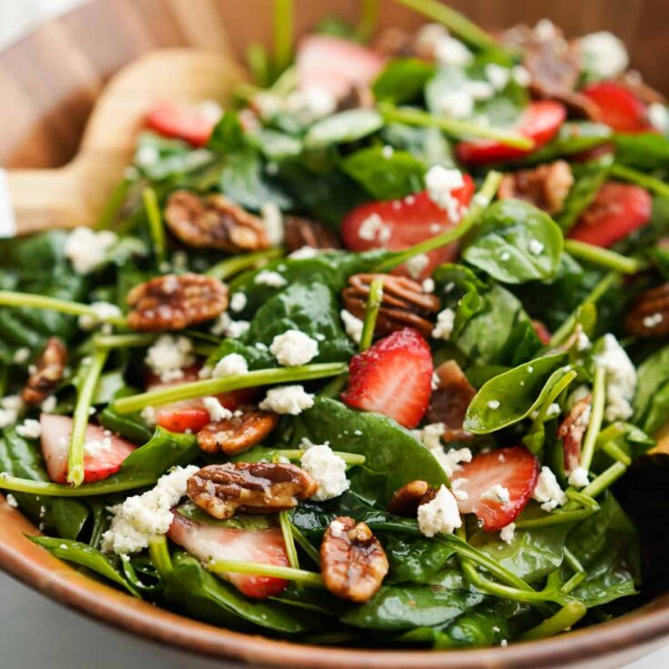 Image for Strawberry Bacon Spinach Salad