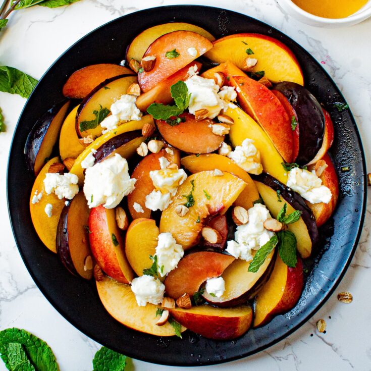 Image for Stone Fruit Salad with Goat Cheese